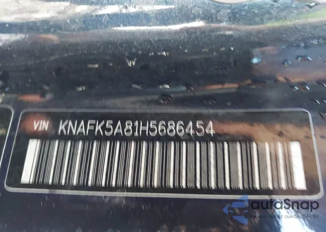 2017 Kia Forte Lx z USA, uszkodzony, nr VIN KNAFK5A81H5686454